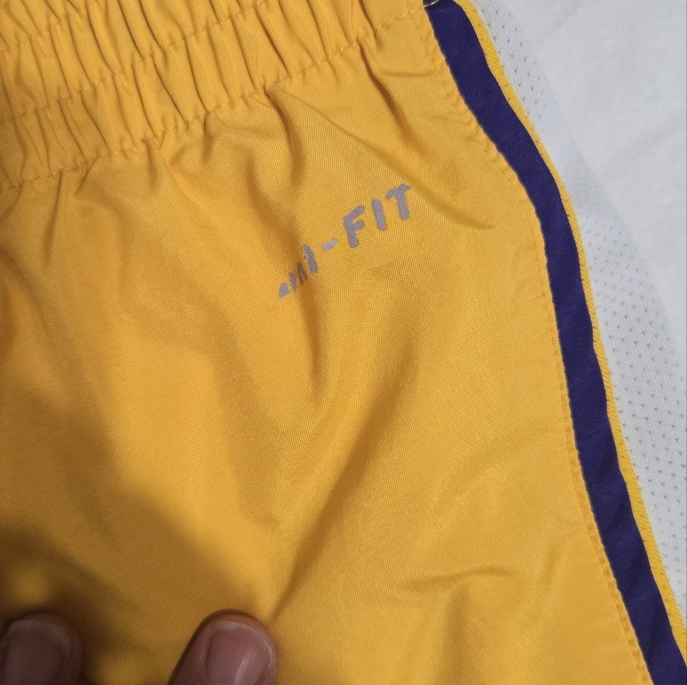 Nike LSU Tigers Athlethic Dri Fit Shorts sz M - Picture 6 of 7